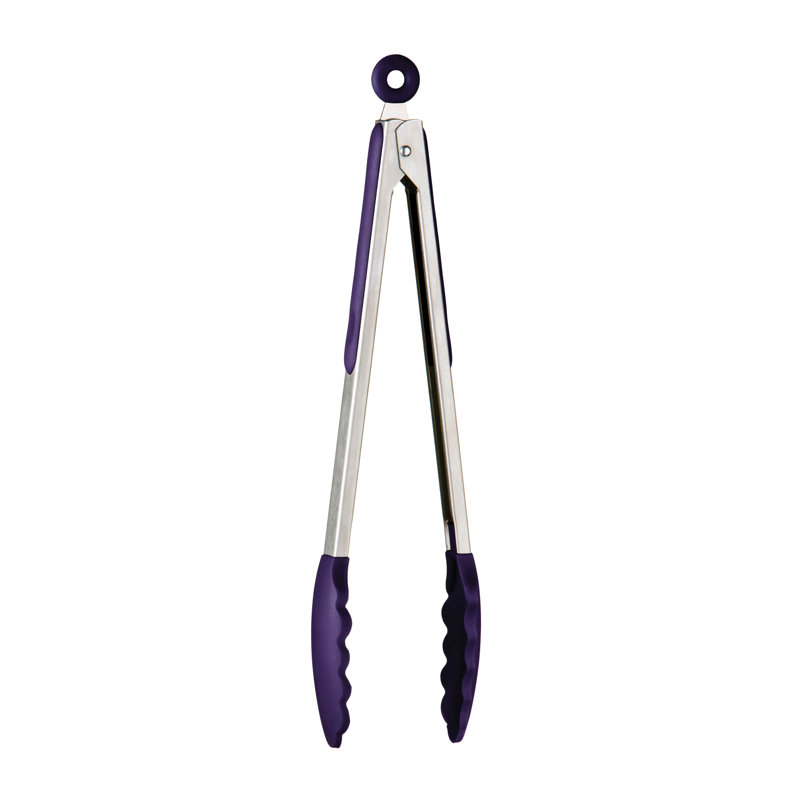 Premier Housewares Zing Kitchen Tong, Purple