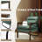 Dentrell Faux Leather Armchair-1717187835