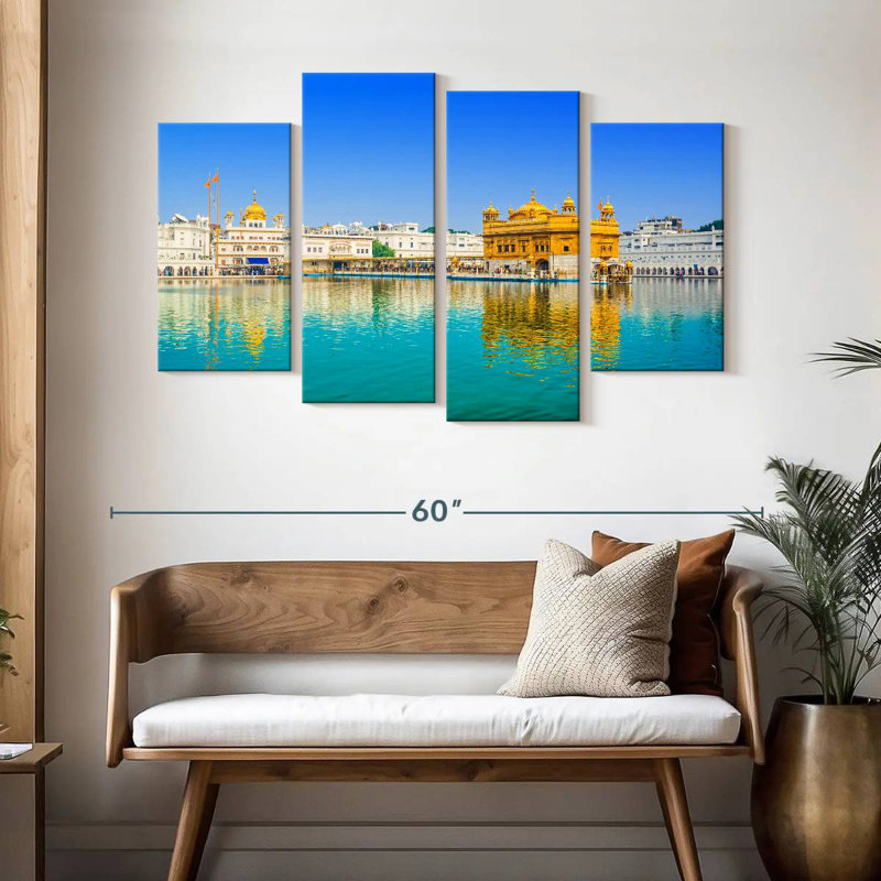 Nicci Asia Amritsar Golden Temple, H 32 po x l 52 po
