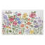  Tapis de porte de jardin à motif antidérapant à séchage rapide Garden Flowers & Cursive Greeting, 18 po x 30 po-1804213168