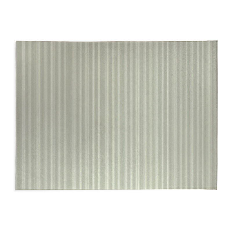 Random Stripes Kids Play Mat, Sage, Rectangle 2' x 3'
