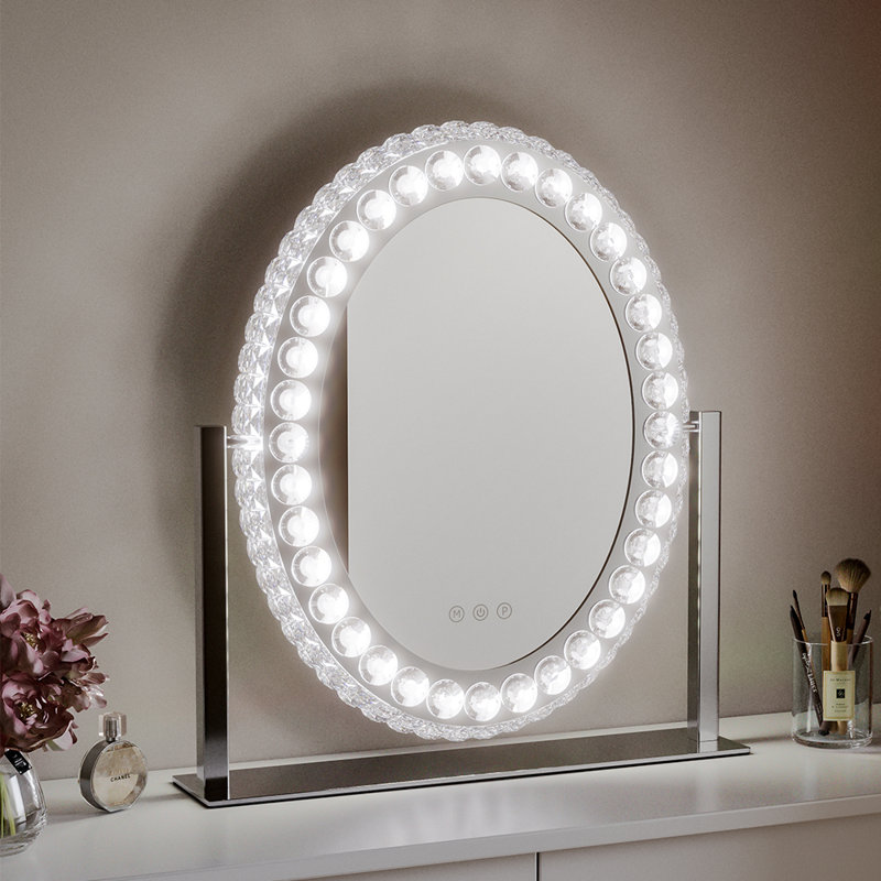 Chatfield Metal Oval Floor Mirror