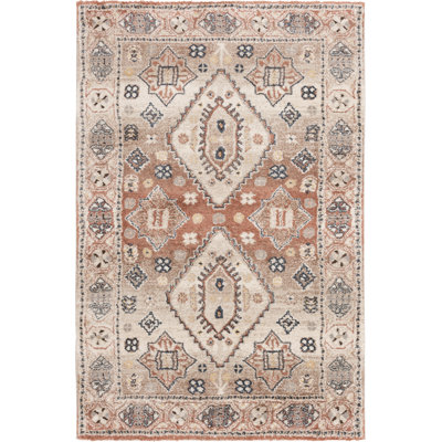 Bungalow Rose Pletcher Cream Area Rug