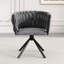 44cm H Metal Side Chair in Grey
