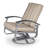 Askar Swivel Powder Coated Aluminum Outdoor Lounge Chair-19643683-19643665-19643682