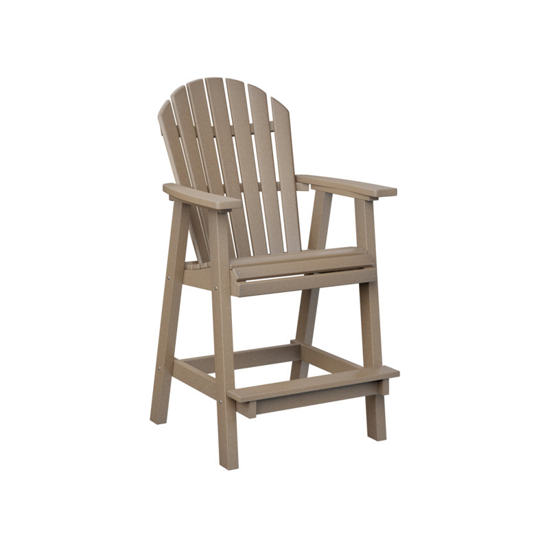 Berlin Gardens Comfo Back Regular Chair, Weatherwood, 26.5"