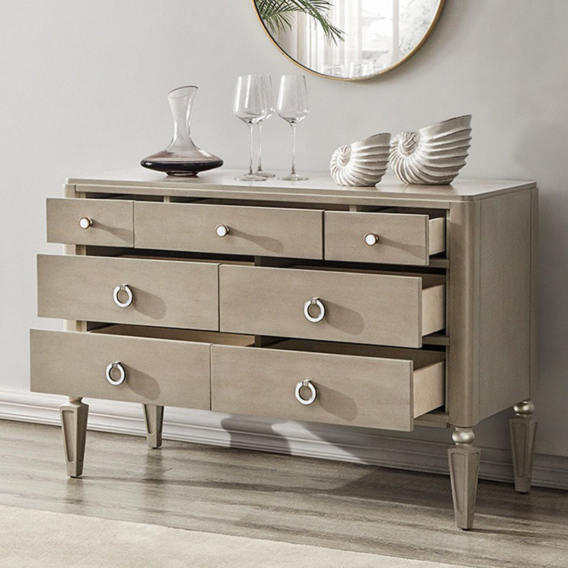 Armoire de rangement minimaliste de style américain