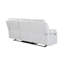 Canapé inclinable blanc avec lumières DEL Blanche (seulement 1 canapé)-13338214