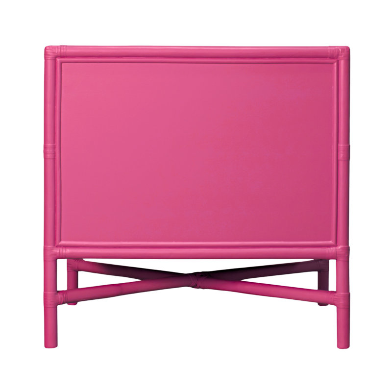 Venice 2 - Drawer Nightstand, Hot Pink