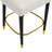 38.25'' H Solid Wood Velvet Counter Stool (Set of 2)-2107674318