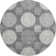 Premium Machine Washable Prisco Charcoal Rug