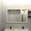 Miroir de salle de bain à DEL 60 X 36 - Brouillard et réglages de luminosité personnalisables-121086522