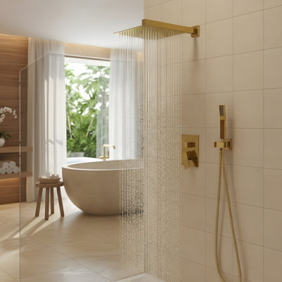 Ensemble de douche mural 10 po