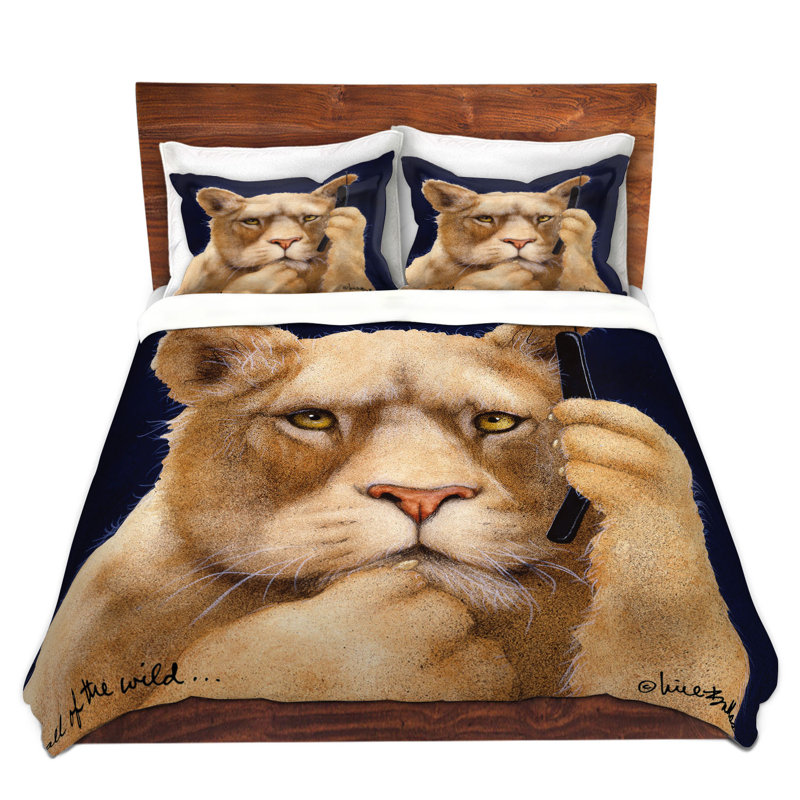 Ensemble de housse de couette sauvage call of the wild, 1 housse de couette grand + 2 taies standards