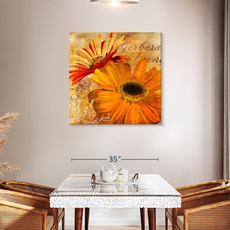 Harnek Golden Gerbera I, H 36 po x l 36 po
