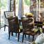 Peninsula Patio Dining Armchair with Cushions-721266522-749619034-756465803