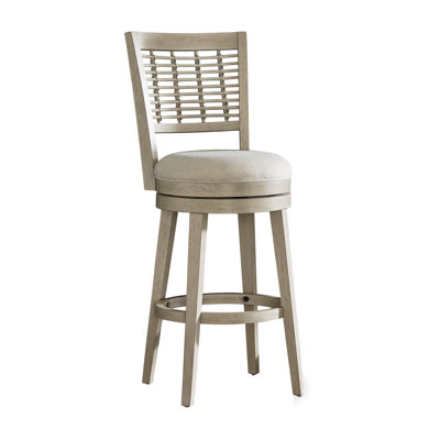 Dorava Swivel Upholstered Counter Stool