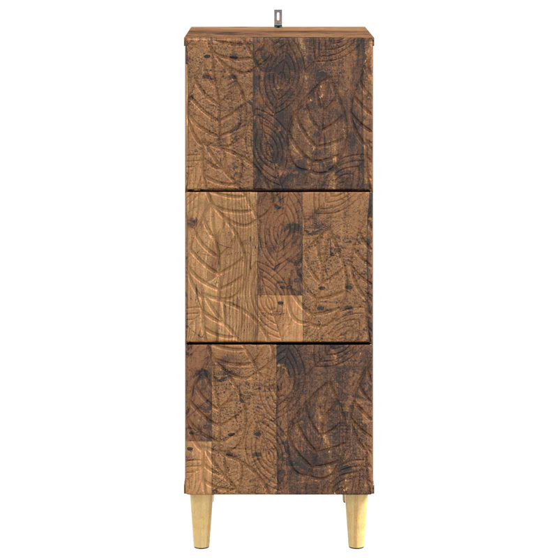 Rectangle Accent Chest, Old Wood