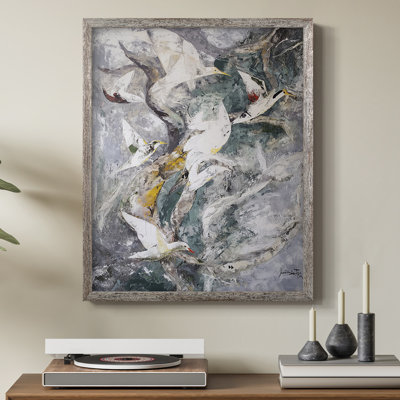 ANIMALS Series L III, reproduction encadrée - bois massif