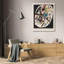 "Petits mondes III" par Wassily Kandinsky - Art mural sur toile tendue avec châssis-1504270681