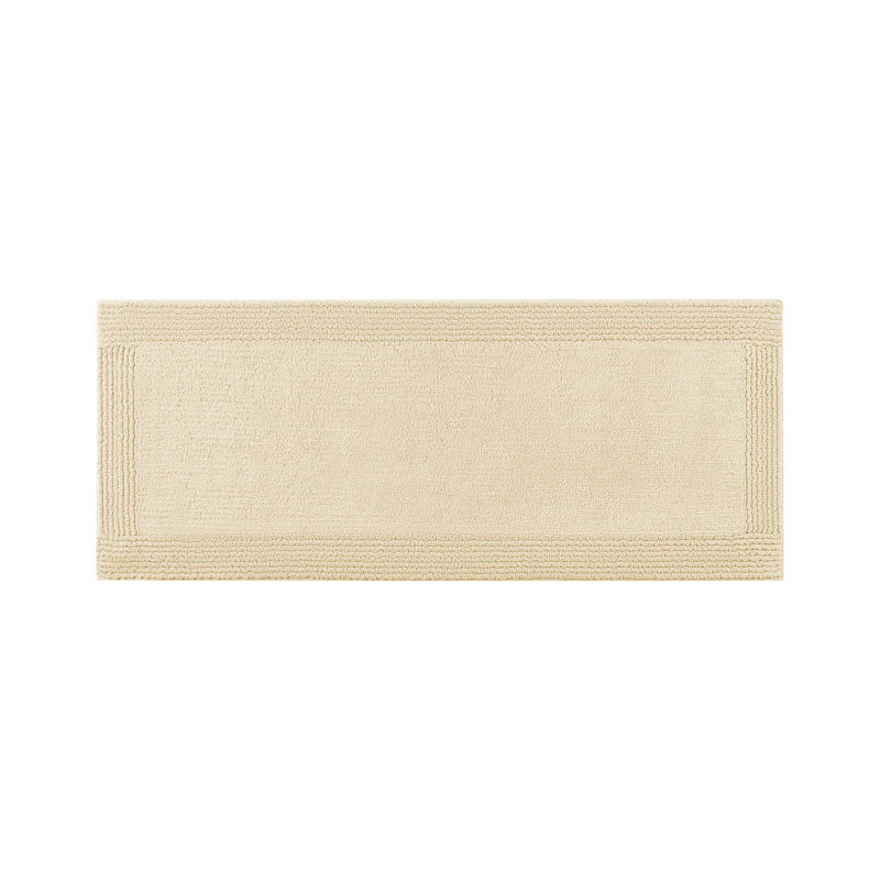 17x24" 100% Cotton Tufted 3000 GSM Reversible Bath Rug, Single - 24" L x 17" W