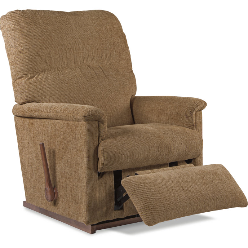Collage Rocking Recliner, Navy,  Manual - Handle