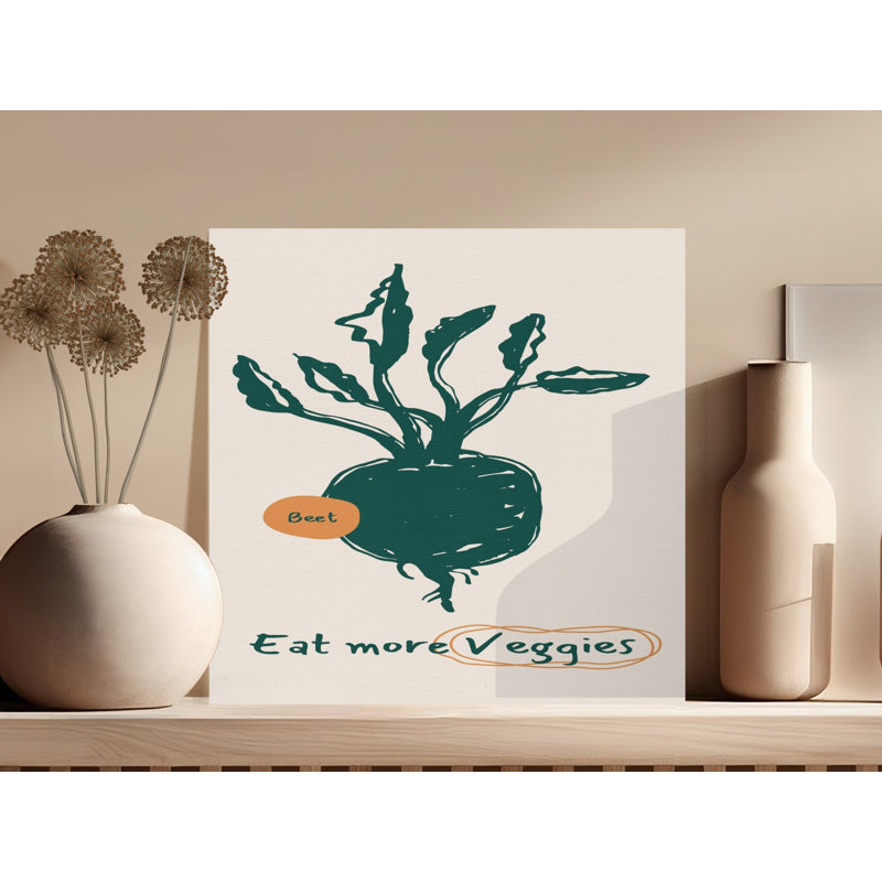 Rudnick 1 Piece Wrapped Canvas Wall Art Set, 20x20