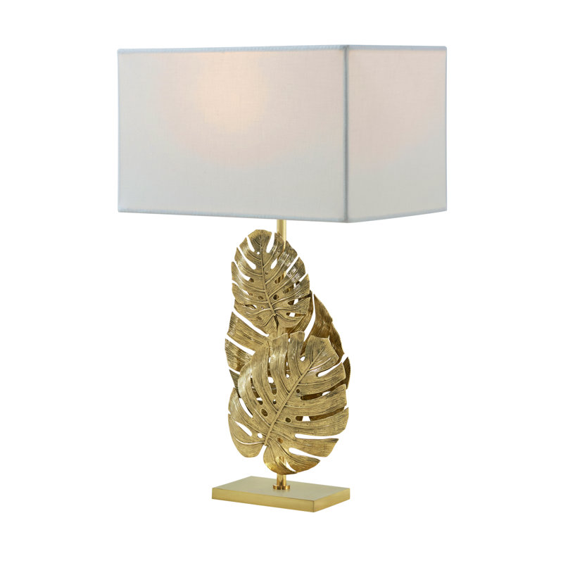 TA Illuminations Table Lamp, Polished Brass