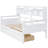 White Twin Size Daybed Featuring Wood Slat Support, Bedside Shelves, And Two Under - Bed Drawers Good For Small Living Spaces Bedrooms-1857111922-1857111924