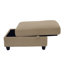 Chaise longue inclinable d'intérieur Havenly, fauteuil d'appoint et repose-pied ottoman-135898172