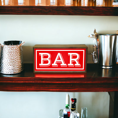 Saeshta Bar 15" LED Sign