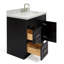 Ensemble de meuble-lavabo simple 37 po Abell-1053142297