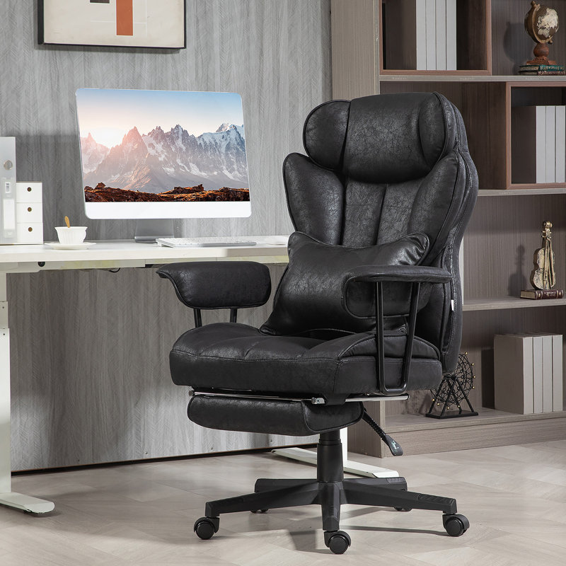Fauteuil de bureau Massage Massage, Noir