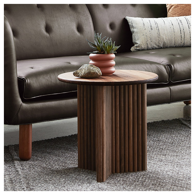 Odeon End Table, Classic Walnut