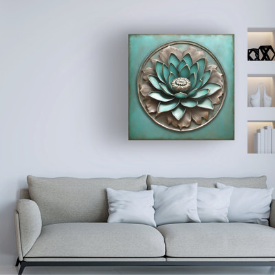 Tina Lavoie Lotus Sutra II Canvas Art