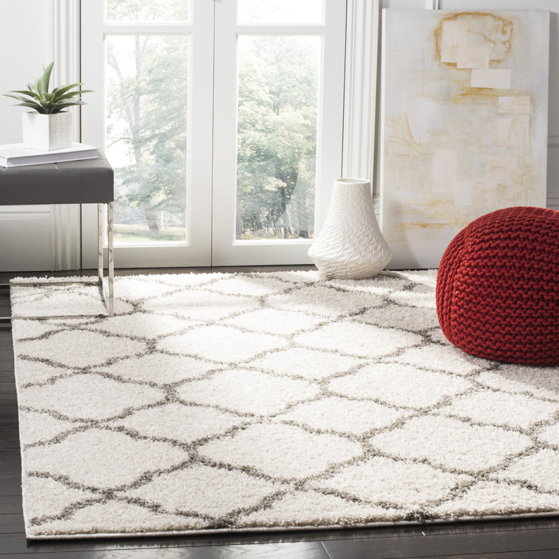 Baret Geometric Area Rug, Rectangle 91 x 152cm