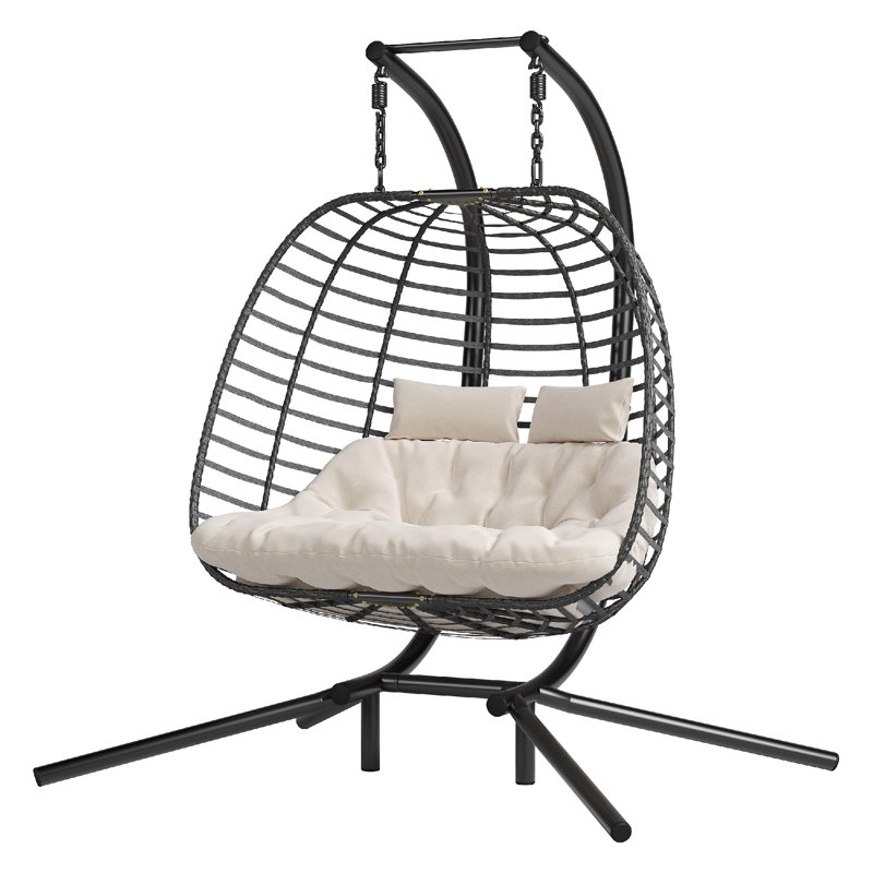 Balancelle 2 personnes Dessein, Beige