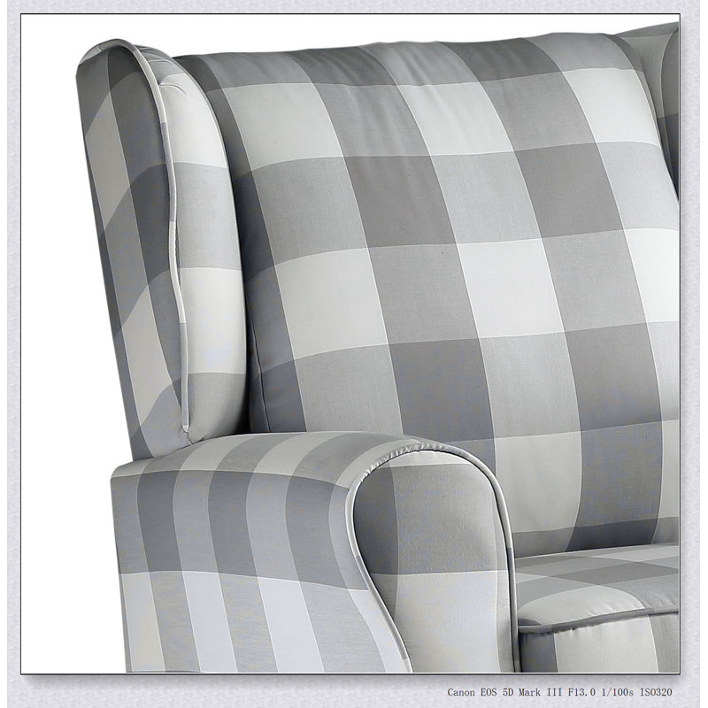 Patli Gray& Fabric Glider Chair with Swivel Solid base frame, comfortable, durable, beautiful,Elegant swing, free life