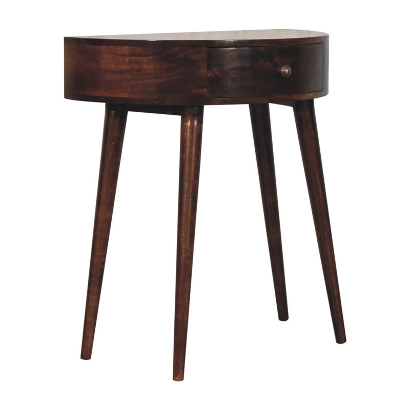 Valladares California Walnut Odyssey Console Table