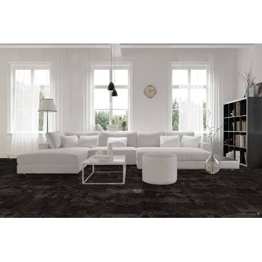 BossFlooring Carson 3'' Thick 6'' W x 36'' L Vinyl Plank