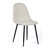 Hranislav Elegant 5 Pieces Dining Table Set 63" Rectangular Dining Table with Mid-century Modern Upholstered Chairs for Dining Room-435324787-411038774
