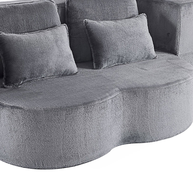 Grand canapé-lit pliable, canapé futon
