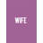 Plain and Simple 'Wife' Typography