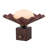 Sadira 9-in Burgundy Table Lamp-485087349