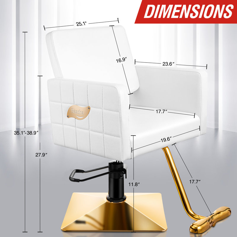 Fauteuil inclinable massant en simili-cuir, Simili cuir blanc