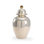 Herringbone Handmade Ceramic Ginger Jar
