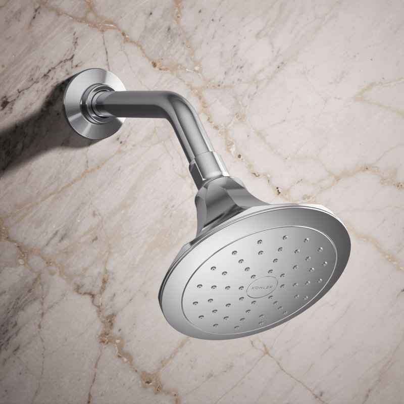 Memoirs Full/Standard Fixed Shower Head, Polished Chrome