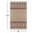 Alberta Geometric Handmade Flatweave Ivory/Brown Rug-1246837541