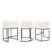 26" Upholstered Metal Barrel Counter Bar Stool-340202081-341230626