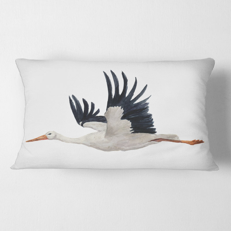 Housse et insert de coussin rectangulaire Ciconia